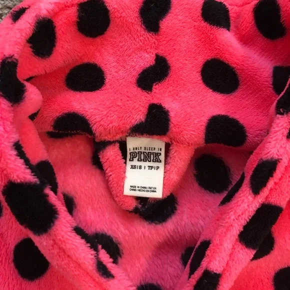 PINK Short Cozy Robe - Picture 4 of 7